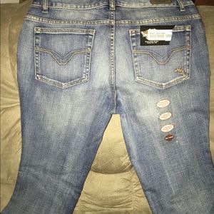 NWT HARLEY DAVIDSON CONTROLLED BOOT CUT 10/32